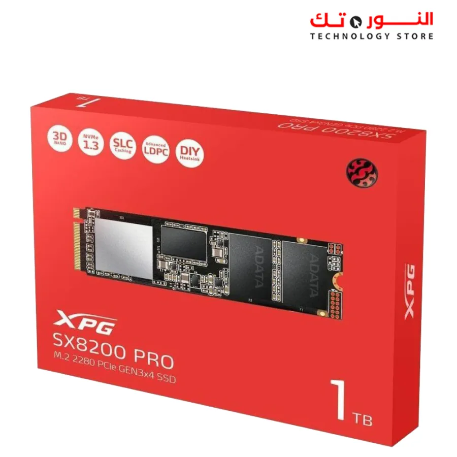 XPG SX8200 Pro 1TB SSD NVME UP TO 3500MB/s Internal Solid State Drive