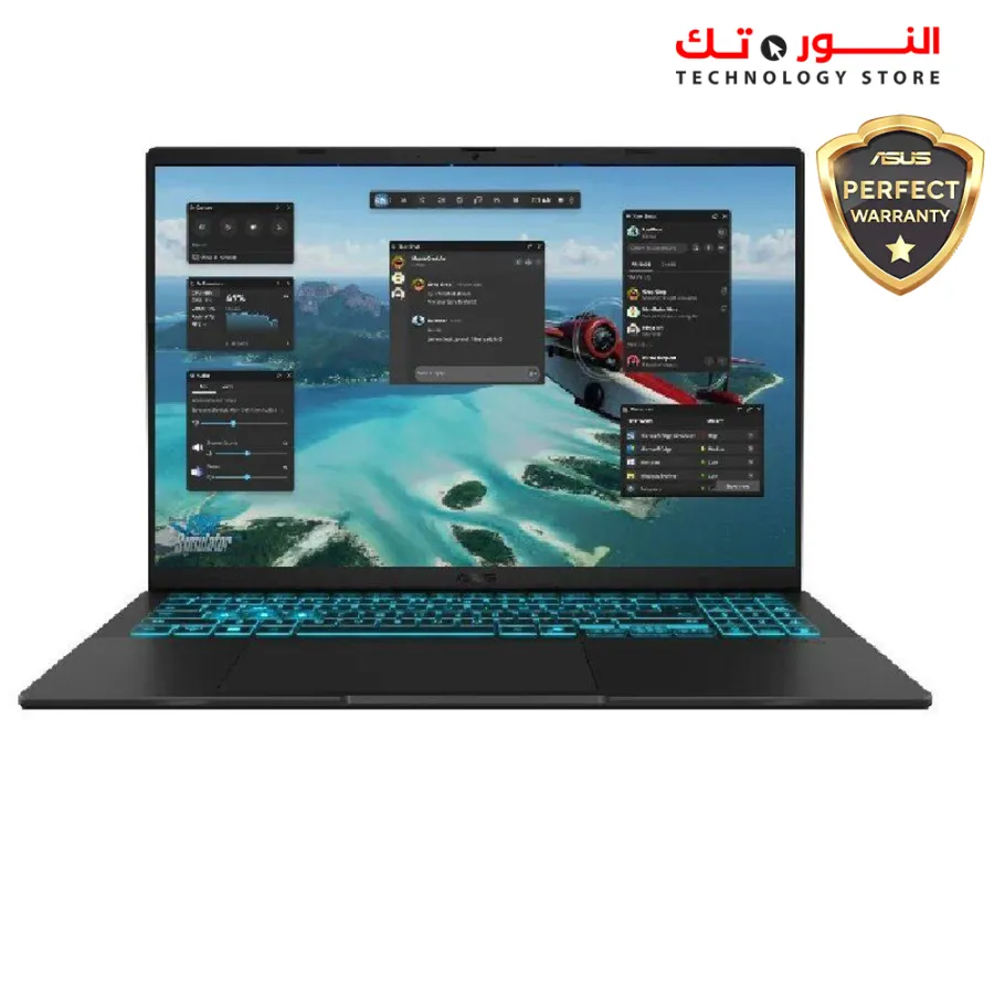 ASUS V16 V3607VM-PL027W CORE 7 240H - RAM 16GB DDR5 - SSD 1TB - NVIDIA® GeForce RTX™ 5060 8GB - 16INCH 2.5K (2560 x 1600, WQXGA) 144Hz  - WIN11