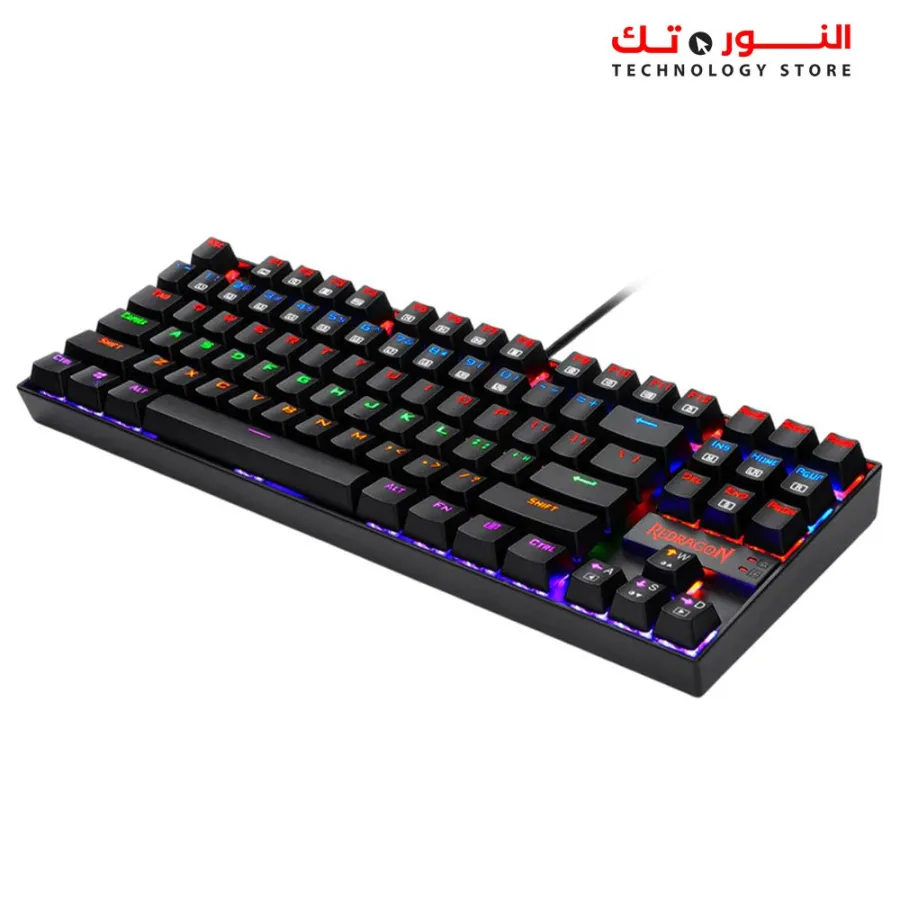 Redragon K552-KR Rainbow Backlight Red Switch Mechanical Gaming Keyboard
