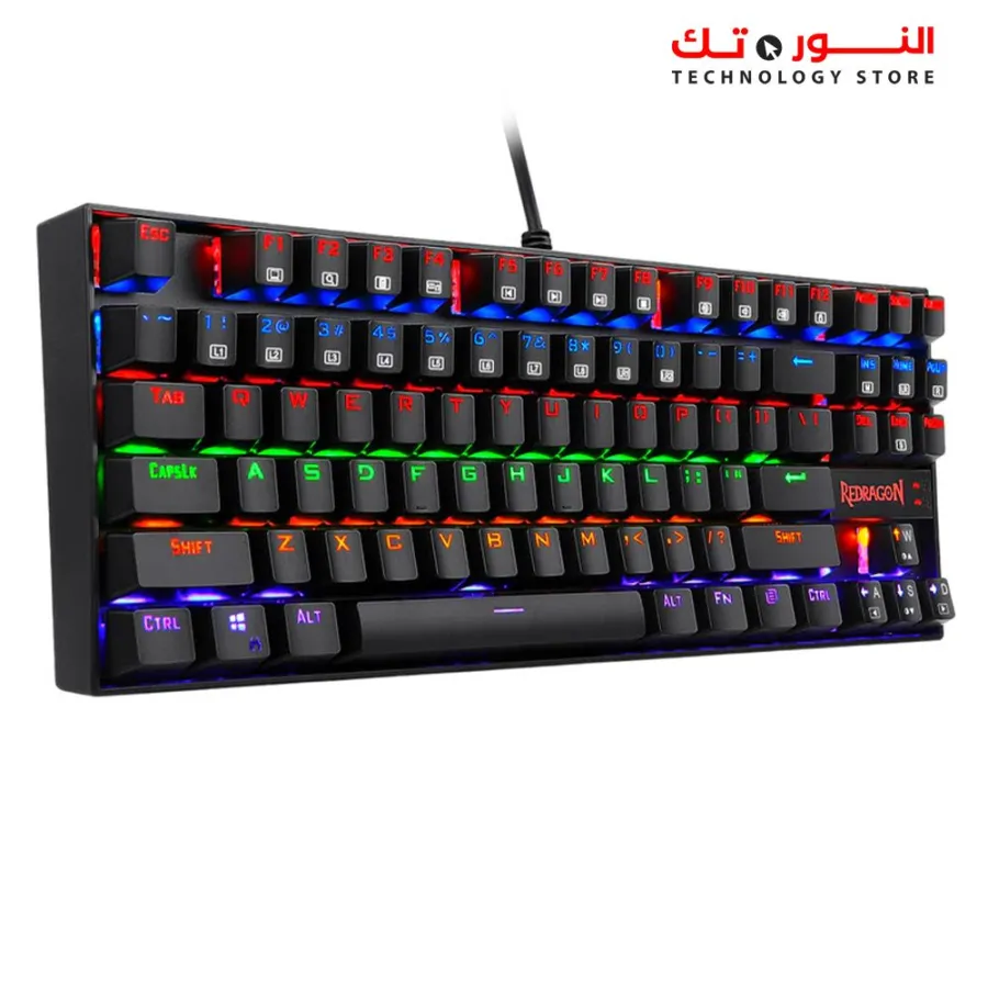 Redragon K552-KR Rainbow Backlight Red Switch Mechanical Gaming Keyboard