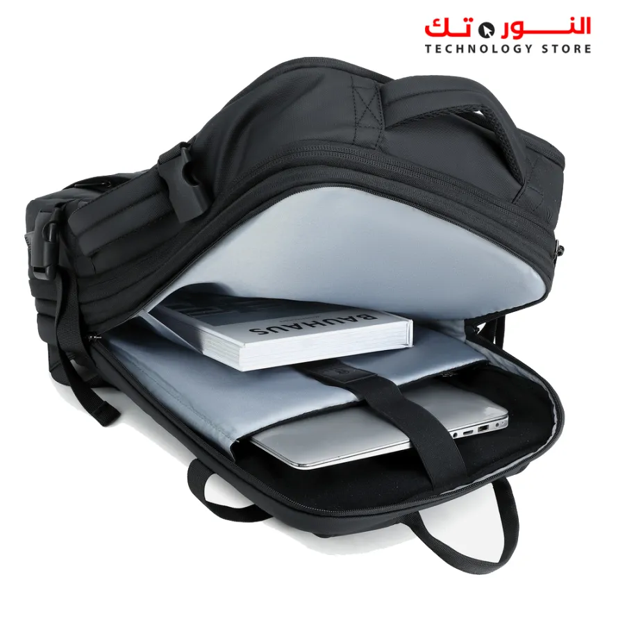 RAHALA RAL135 BAG - 15.6 Inches Laptop Capacity - Mesh Compartment - USB Connector - Water Resistant - Mesh Compartment