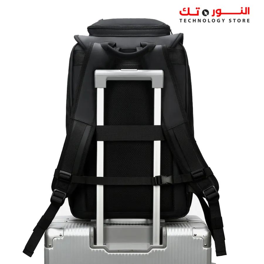 RAHALA Backpacks Bng-128 - 15.6 Inches Laptop Capacity - Water Resistant - Anti Scratch - Strong Strap - 11 inches Tablet Capacity - Bottle Pocket - USB Connector