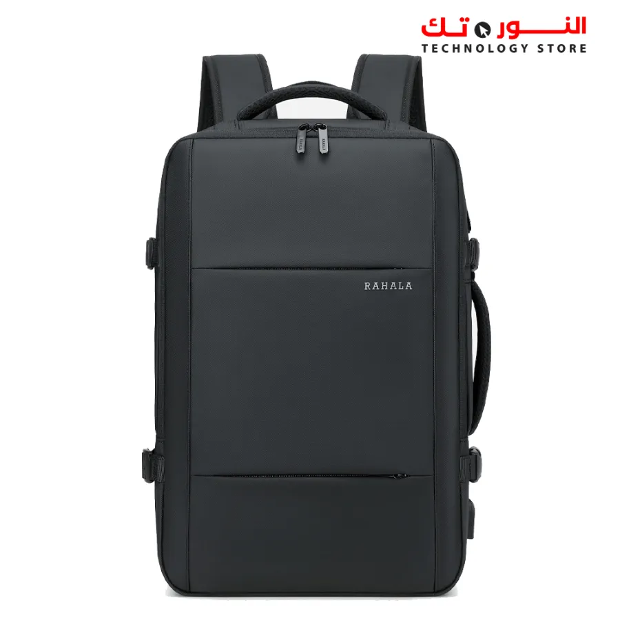 RAHALA RAL135 BAG - 15.6 Inches Laptop Capacity - Mesh Compartment - USB Connector - Water Resistant - Mesh Compartment