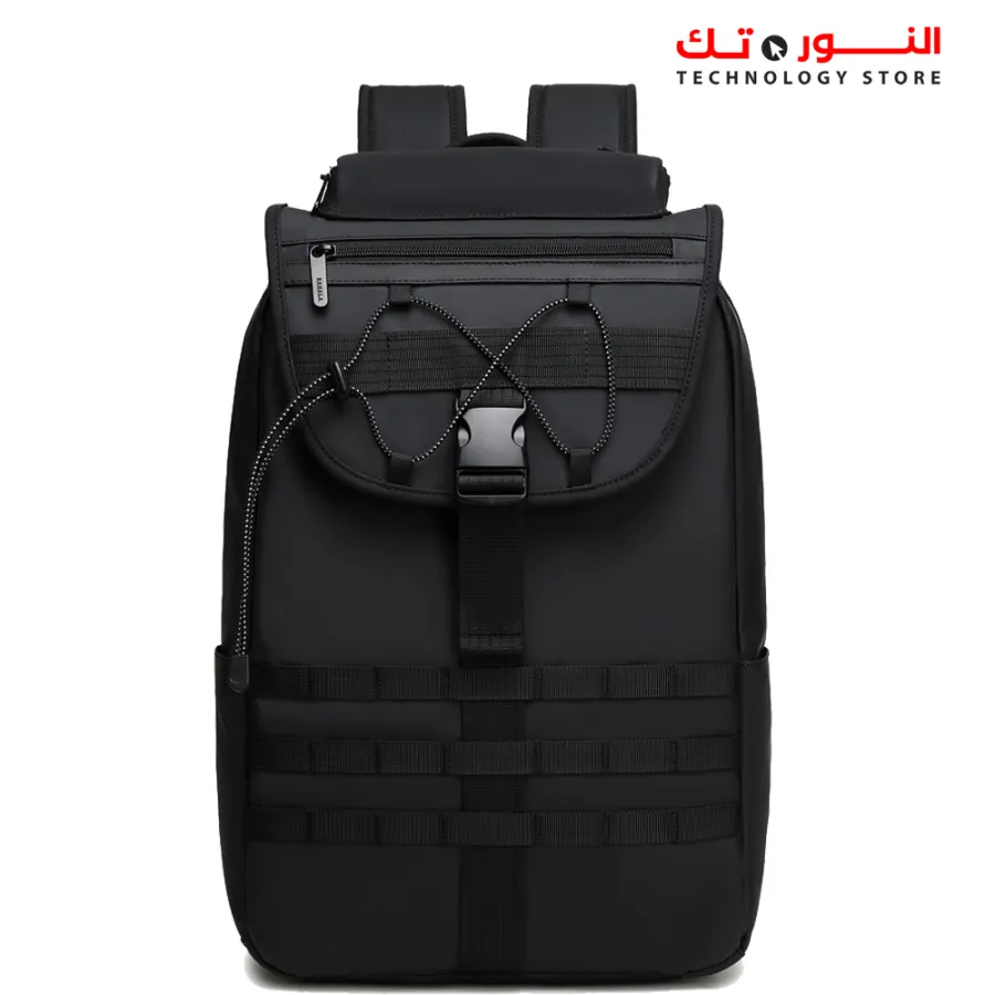 RAHALA Backpacks Bng-128 - 15.6 Inches Laptop Capacity - Water Resistant - Anti Scratch - Strong Strap - 11 inches Tablet Capacity - Bottle Pocket - USB Connector