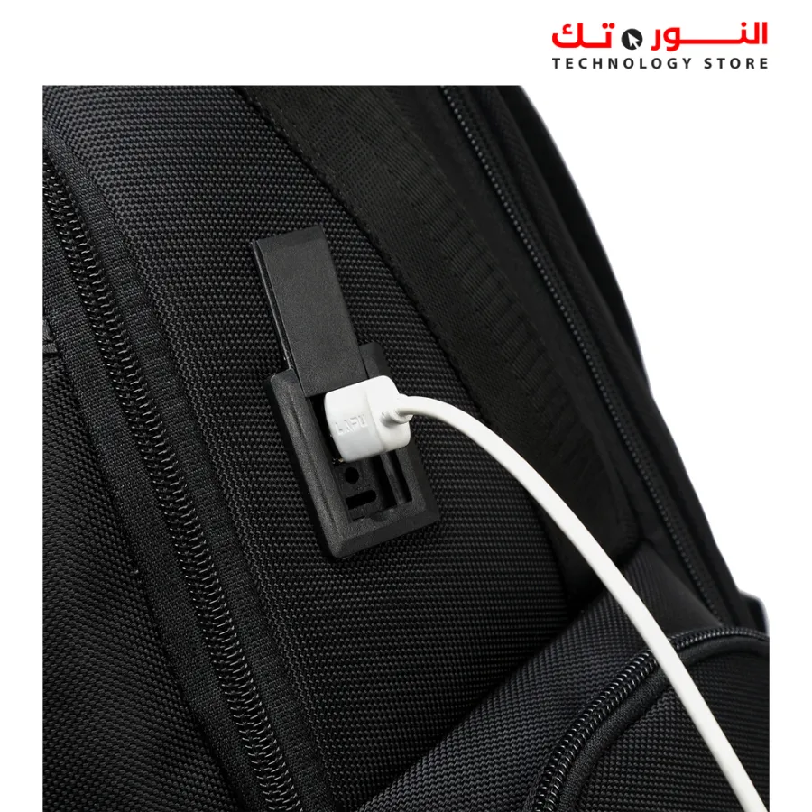 RAHALA Backpacks Bng-128 - 15.6 Inches Laptop Capacity - Water Resistant - Anti Scratch - Strong Strap - 11 inches Tablet Capacity - Bottle Pocket - USB Connector