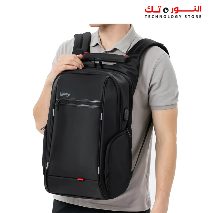 RAHALA Backpack KG-119 - 15.6 Inches Laptop Capacity - Anti Scratch - Strong Strap - Water Resistant 11 inches Tablet Capacity - USB Connector