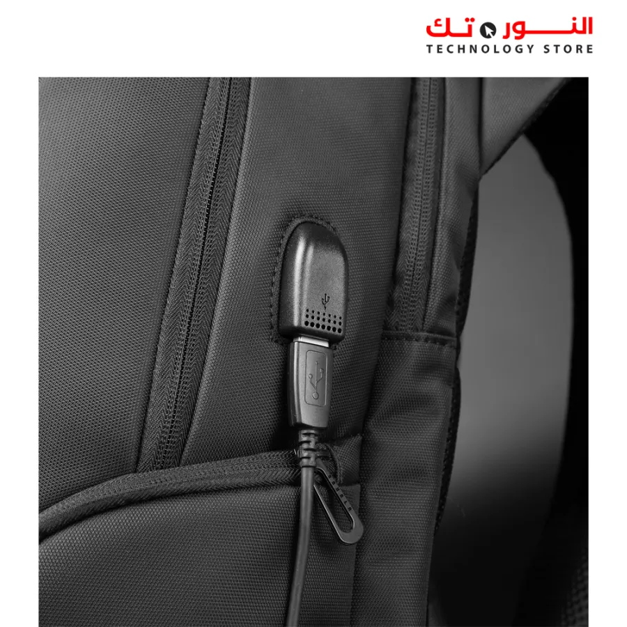 RAHALA Backpack KG-119 - 15.6 Inches Laptop Capacity - Anti Scratch - Strong Strap - Water Resistant 11 inches Tablet Capacity - USB Connector
