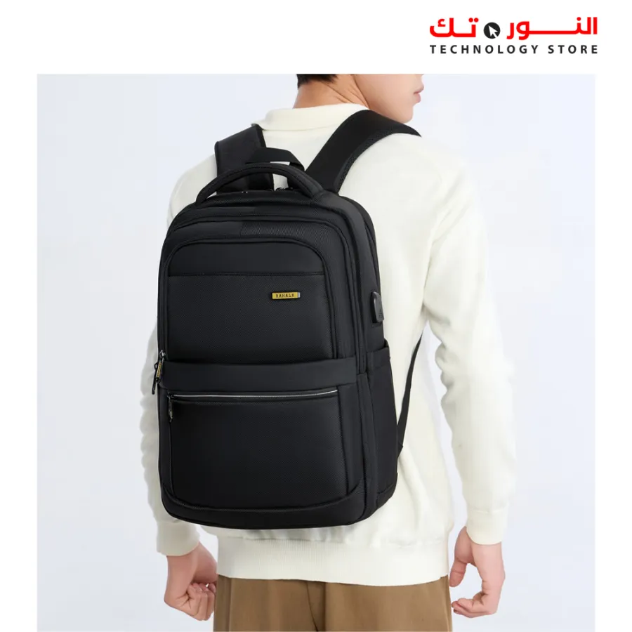 RAHALA RAL802 Water Resistant - Anti Scratch - Strong Strap - 15.6 Inches Laptop Capacity - 11 inches Tablet Capacity - USB Connector