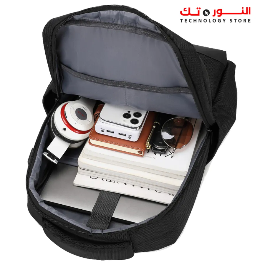 RAHALA Backpack-RAL-502 - 15.6 Inches Laptop Capacity - 11 inches Tablet Capacity - Anti Scratch - Strong Strap - Water Resistant