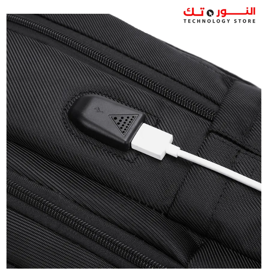 RAHALA RAL802 Water Resistant - Anti Scratch - Strong Strap - 15.6 Inches Laptop Capacity - 11 inches Tablet Capacity - USB Connector