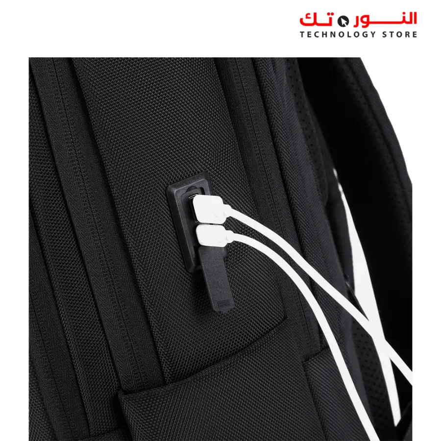 RAHALA SH-51 BAG - Water Resistant - Anti Scratch - Strong Strap 15.6 Inches Laptop Capacity - 11 inches Tablet Capacity - Bottle Pocket - USB Connector