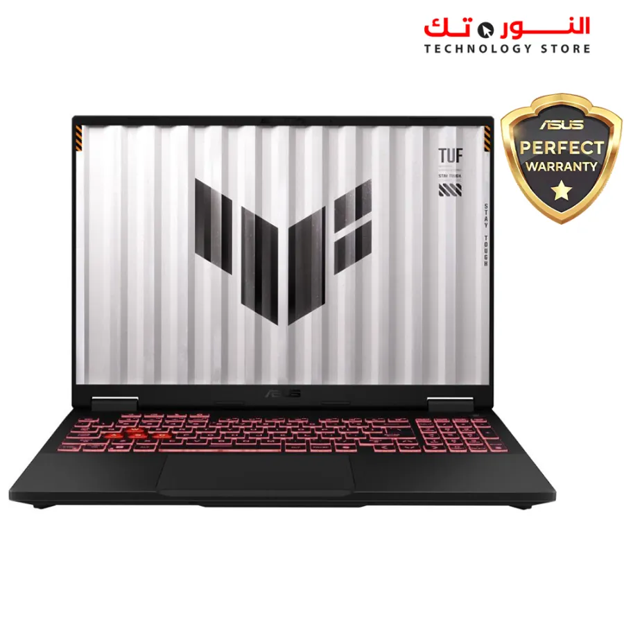 ASUS TUF Gaming A16 FA608PM-RV169W Laptop - AMD Ryzen™ 9-8940HX - RAM 16GB - 1TB SSD - NVIDIA® GeForce RTX™ 5060 8GB - 16INCH FHD+ 165Hz - Win11