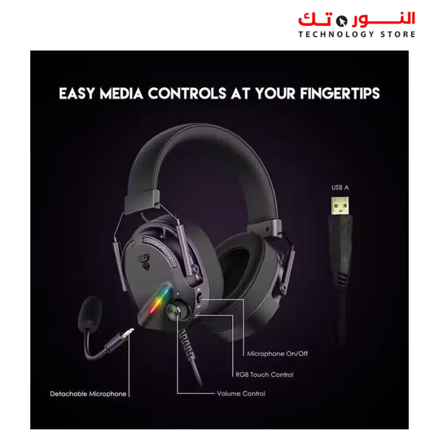 FANTECH HG26 ALTO GAMING HEADPHONE 7.1 USB