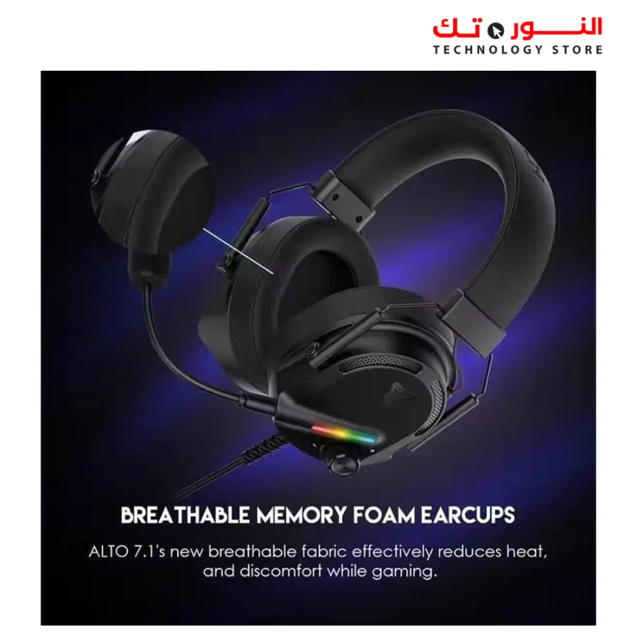 FANTECH HG26 ALTO GAMING HEADPHONE 7.1 USB