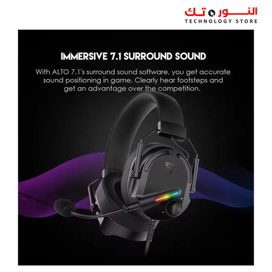 FANTECH HG26 ALTO GAMING HEADPHONE 7.1 USB