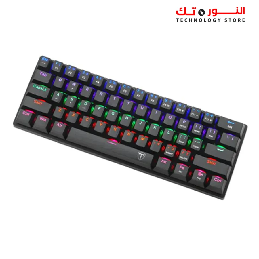 T-DAGGER ARENA LITE 60% T-TGK321 Mechanical Keyboard - Rainbow Backlit