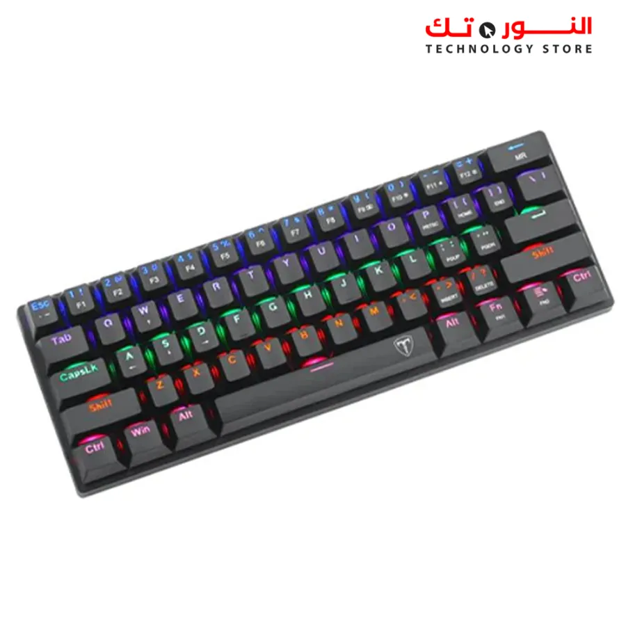 T-DAGGER ARENA LITE 60% T-TGK321 Mechanical Keyboard - Rainbow Backlit