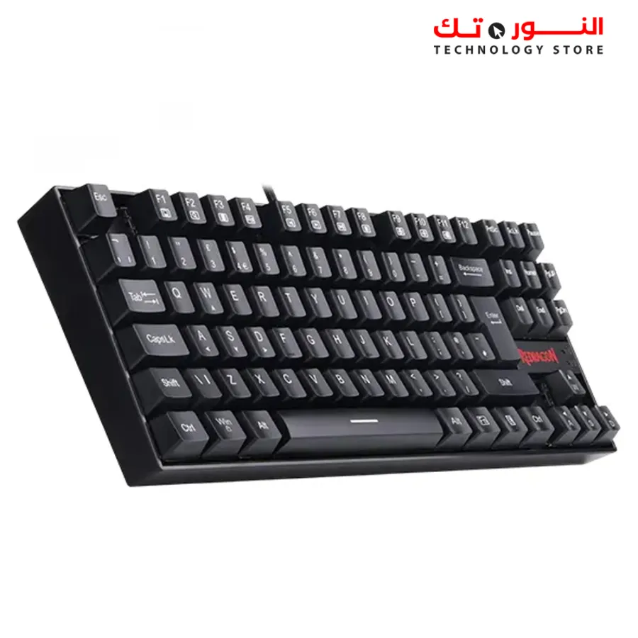Redragon K552L-KR Kumara 87-Key Mechanical Gaming Keyboard - Red Switch - English Layout (No Light Edition)