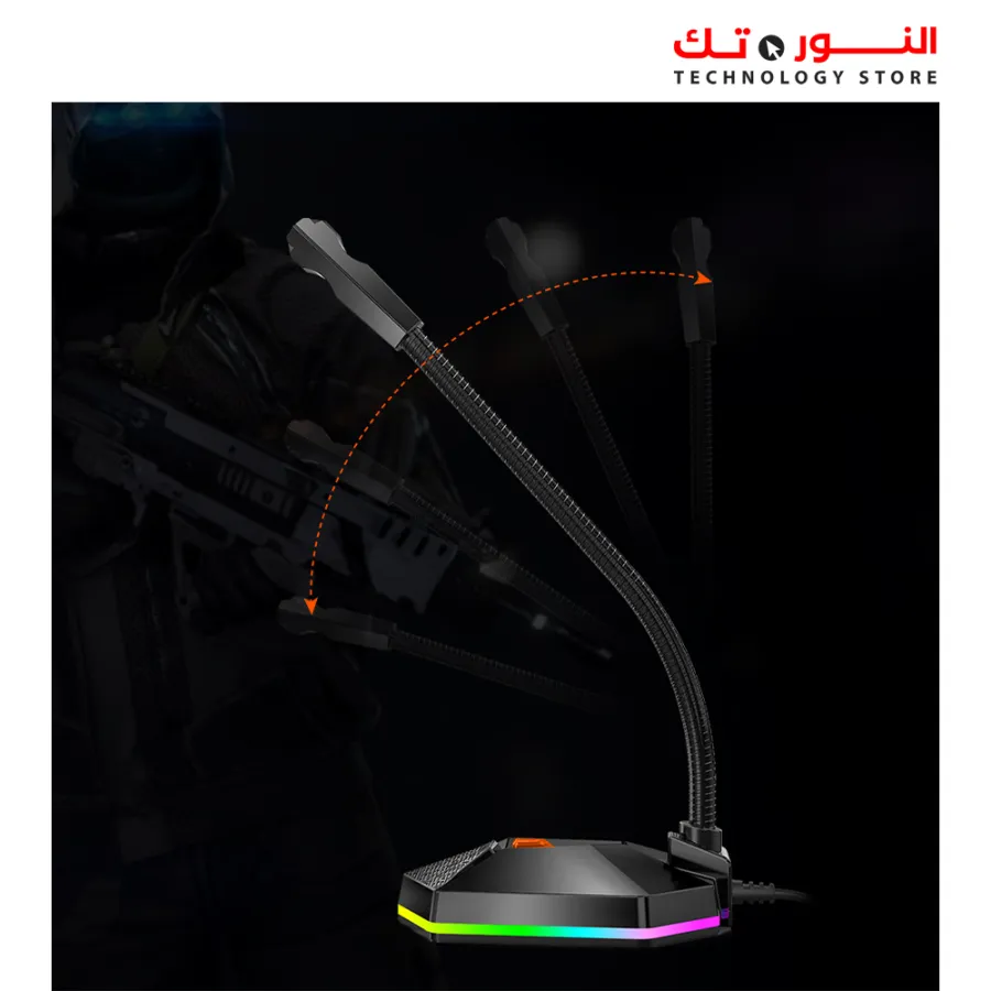 MEETION MC13 MIC RGB Gooseneck Gaming Microphone