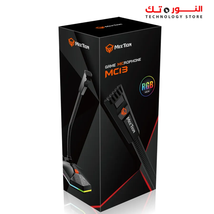 MEETION MC13 MIC RGB Gooseneck Gaming Microphone