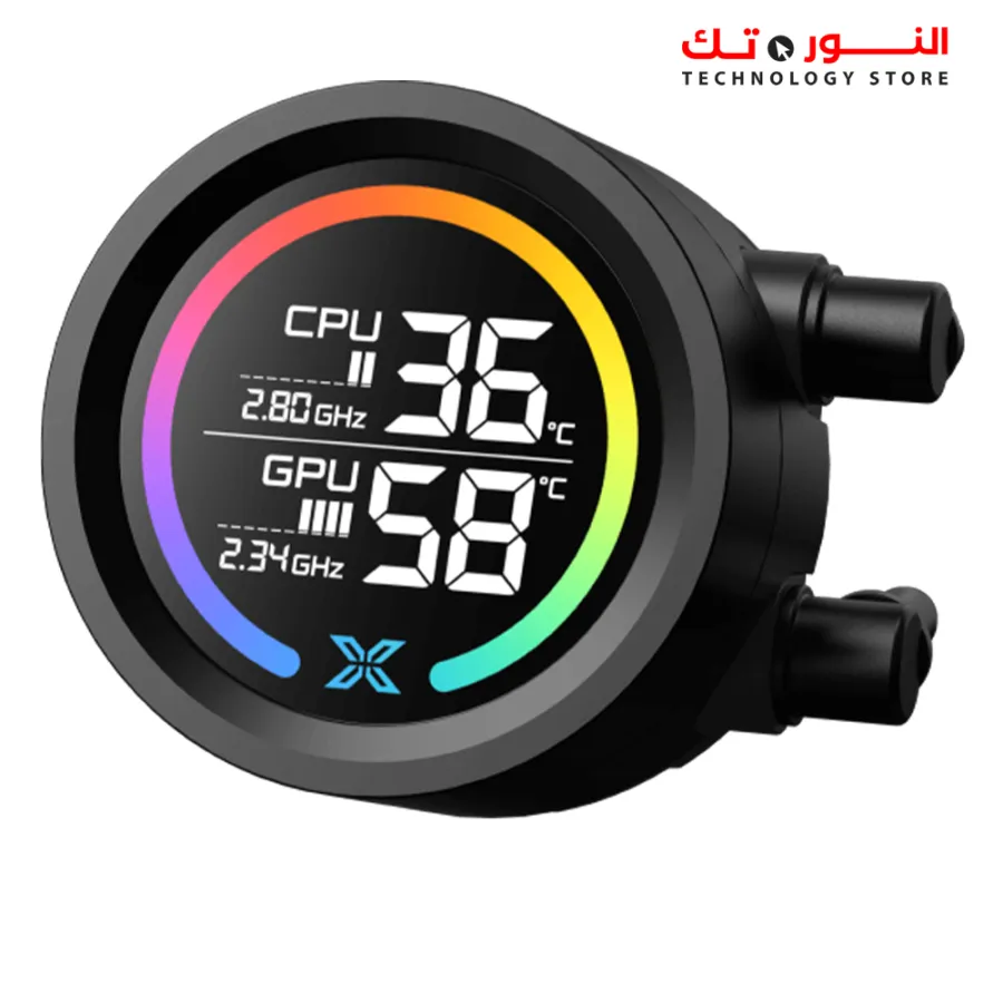 XIGMATEK  LK PRO ARGB 360 DIGTAL LIQUID - BLACK 2.7 SMART LCD