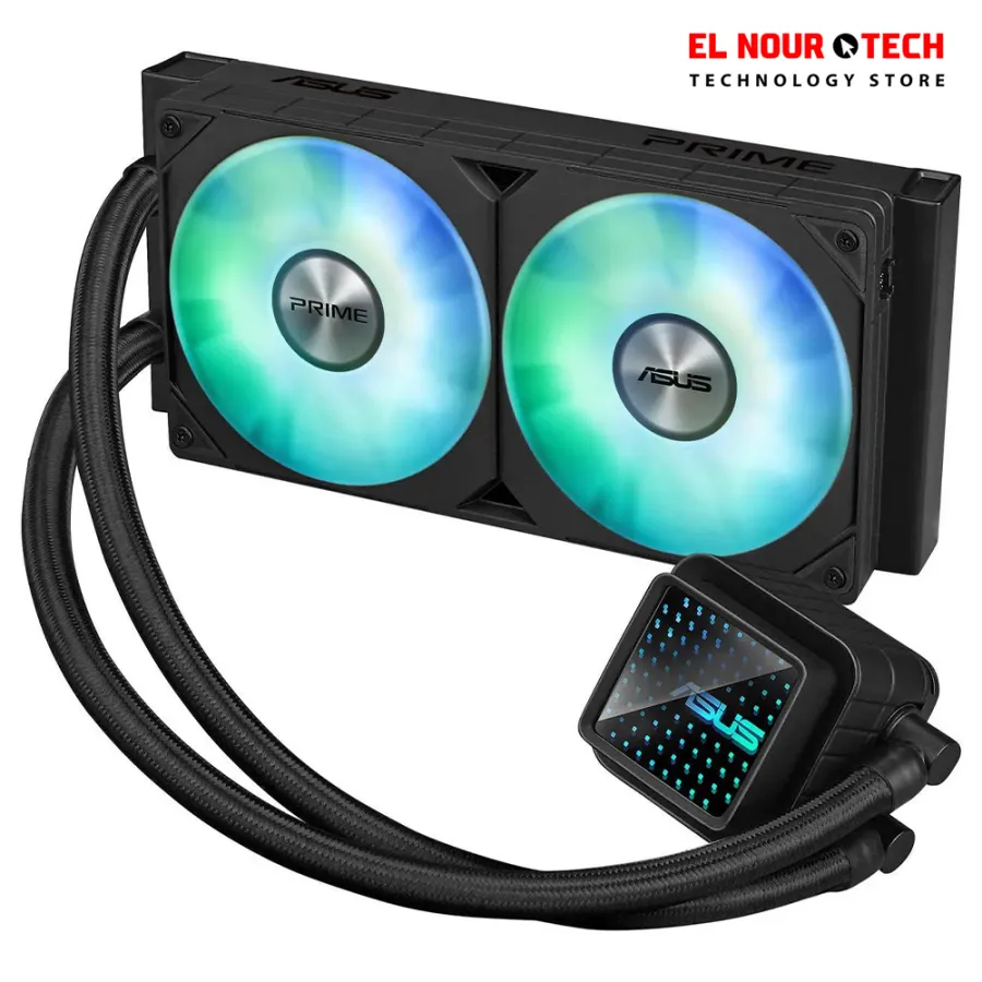 ASUS PRIME LIQUID LC 240 ARGB all-in-one CPU liquid cooler with specially