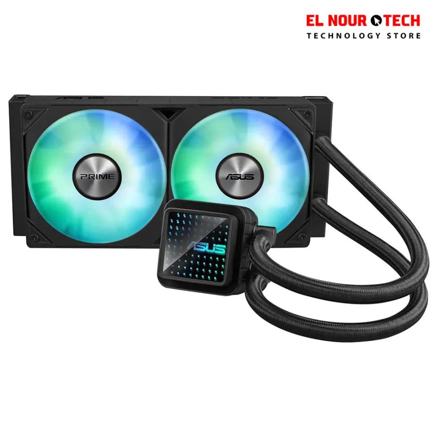 ASUS PRIME LIQUID LC 240 ARGB all-in-one CPU liquid cooler with specially