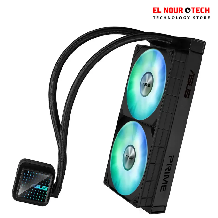 ASUS PRIME LIQUID LC 240 ARGB all-in-one CPU liquid cooler with specially