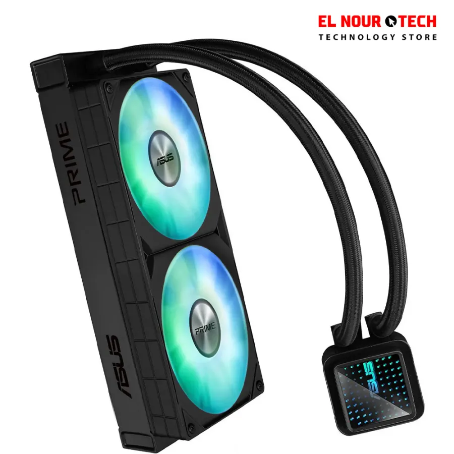 ASUS PRIME LIQUID LC 240 ARGB all-in-one CPU liquid cooler with specially