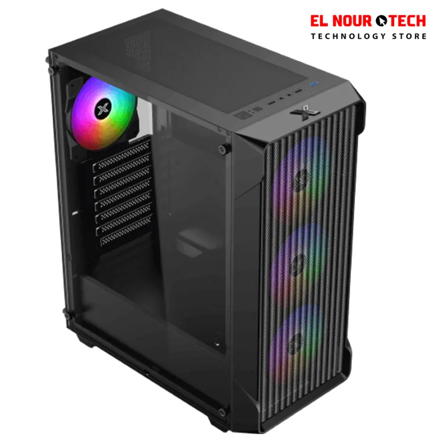 Xigmatek Sky II Wave FRGB + Litepower II i550 450W Mid Tower Case