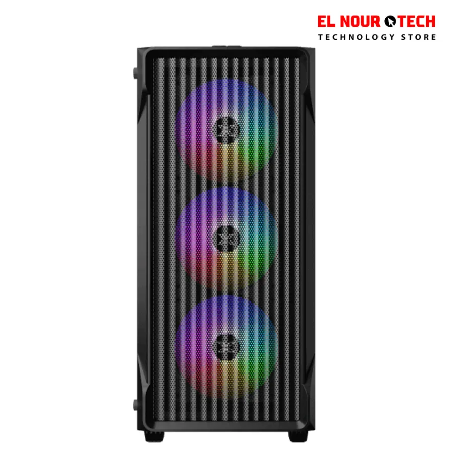 Xigmatek Sky II Wave FRGB + Litepower II i550 450W Mid Tower Case