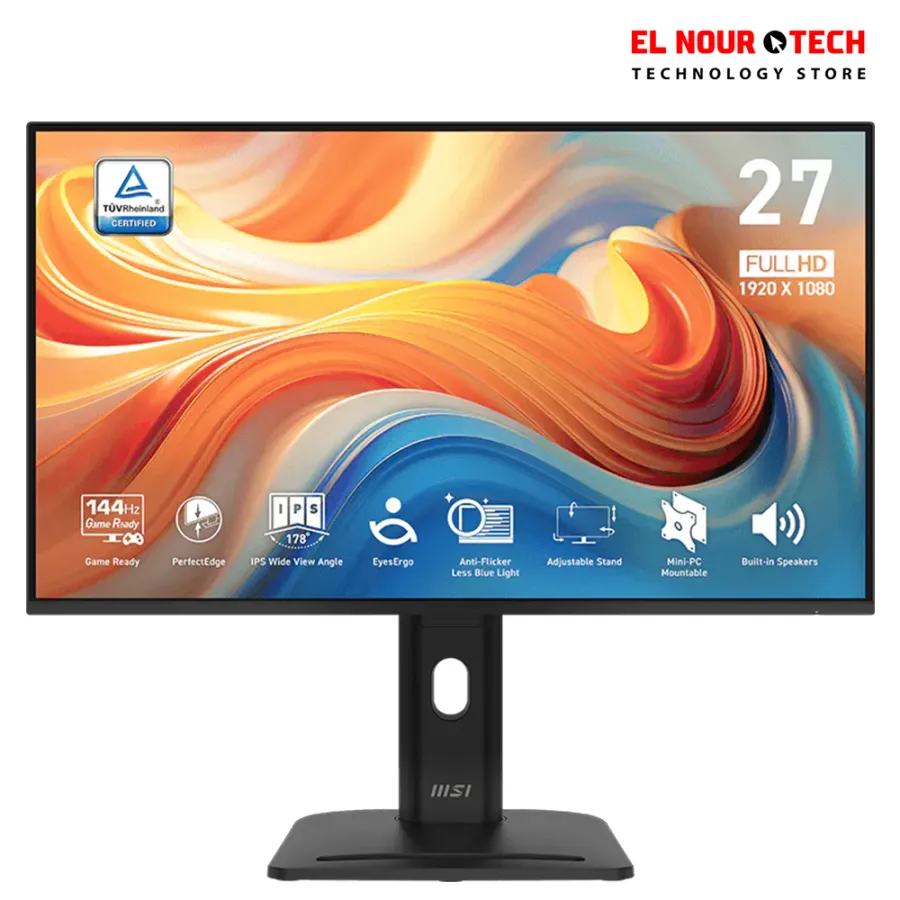 MSI PRO MP 275PG E14 IPS  27 Inch  144HZ - 1.0MS - 1920x1080 FHD - HDR Ready