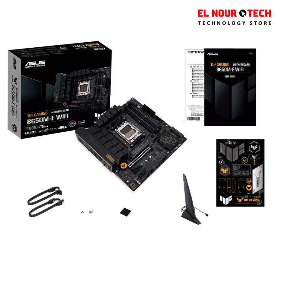 ASUS TUF GAMING B650M-E WIFI DDR5 motherboard