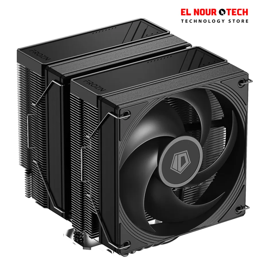 ID COOLING FROZEN A620 PRO SE 6 HEATPIPE DUAL TOWER BLACK AIR With 2 120mm Hydraulic Bearing Fan