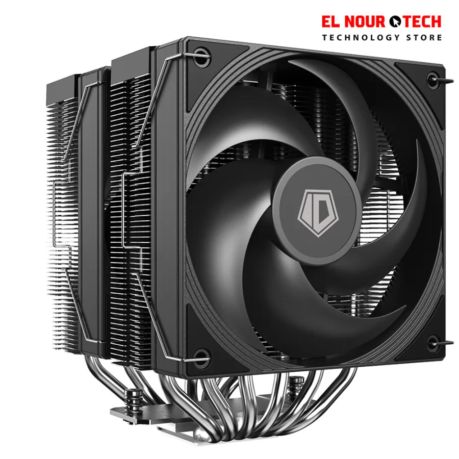 ID COOLING FROZEN A620 PRO SE 6 HEATPIPE DUAL TOWER BLACK AIR With 2 120mm Hydraulic Bearing Fan