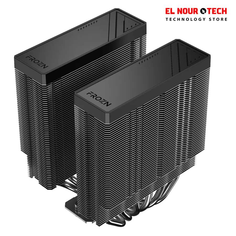 ID COOLING FROZEN A620 PRO SE 6 HEATPIPE DUAL TOWER BLACK AIR With 2 120mm Hydraulic Bearing Fan
