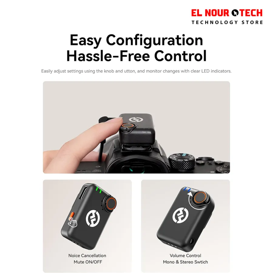 Hollyland LARK M2 DUO 2-Person Wireless Combo Microphone System