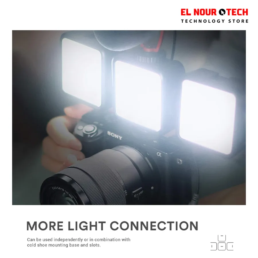 GODOX LITEMONS LED6R RGB Camera Light, 1800mAh Rechargeable Led Video Light