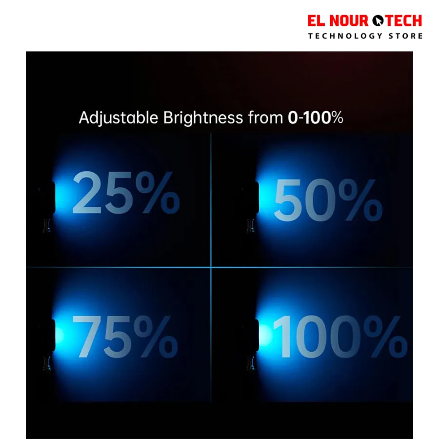 Godox LED6Bi LITEMONS Bi-Color LED Video Light, Small Rechargeable Camera Light