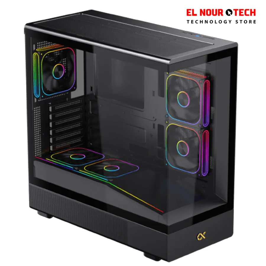 XIGMATEK SUN 5FAN ARGB PWM Super Tower Case
