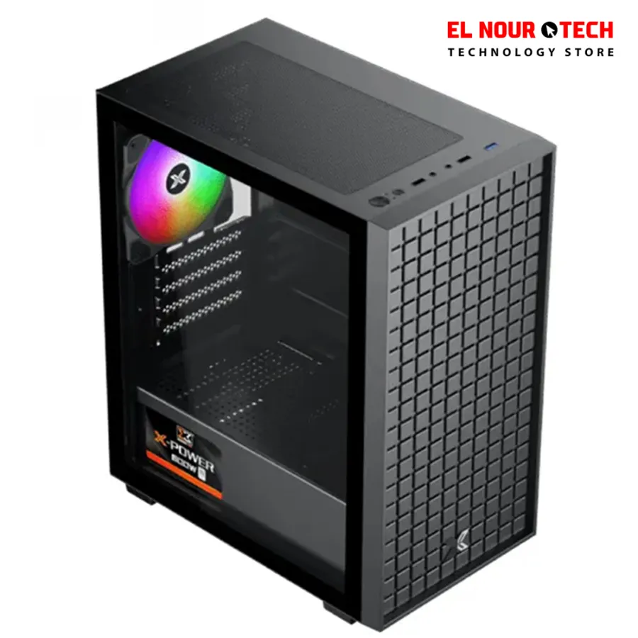 XIGMATEK SKY M 3 FAN RAINBOW RGB MICRO PUS 600W 80 PLUS