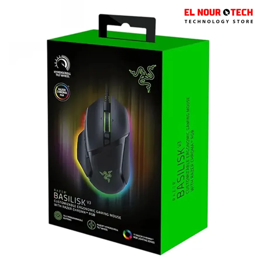 Razer Basilisk Wired V3  Mouse Gaming