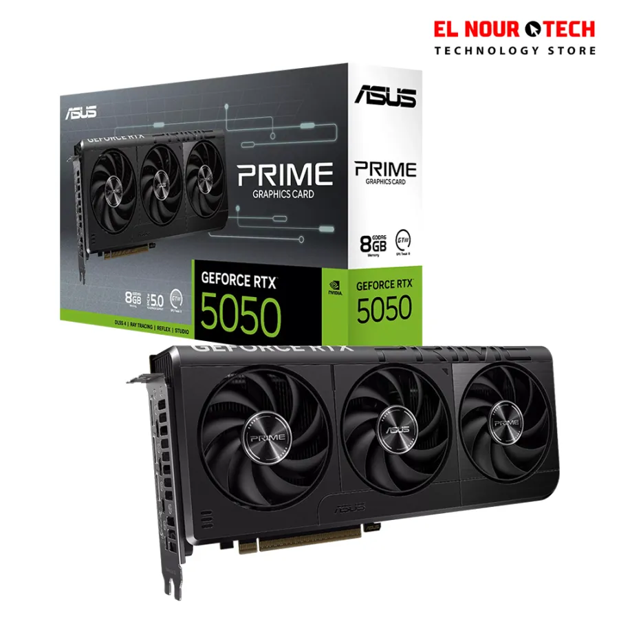 ASUS Prime GeForce RTX™ 5050 8GB GDDR6 OC Edition
