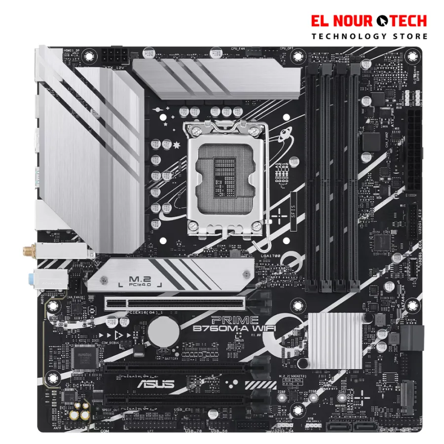 ASUS PRIME B760M-A WIFI DDR5 Socket LGA 1700 Motherboard