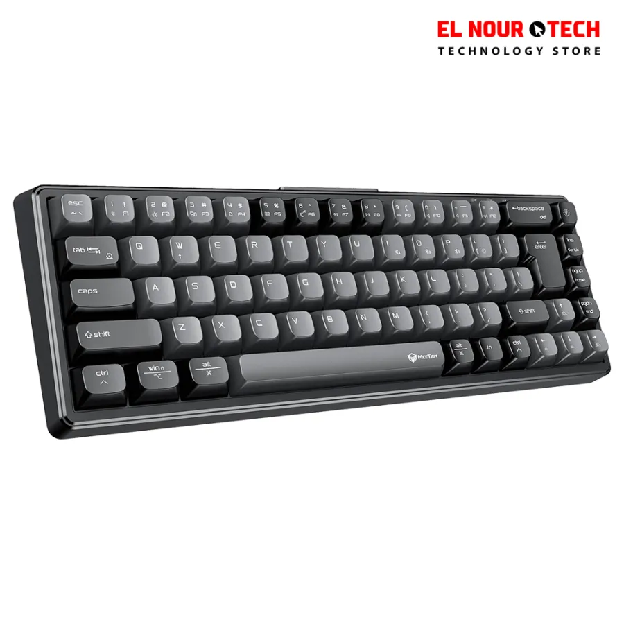 MEETION MK12 65% RGB Arabic  Triple Mode  Wireless And Bluetooth Mechanical Keyboard