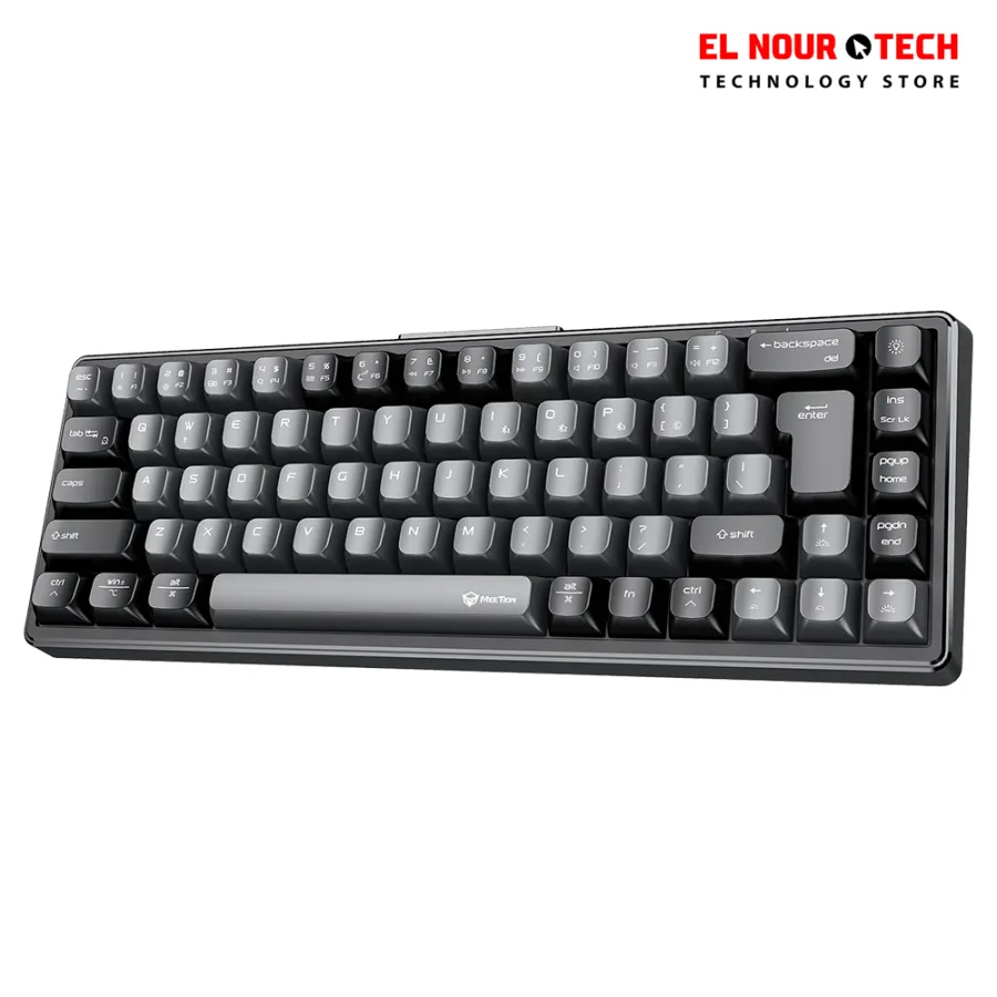 MEETION MK12 65% RGB Arabic  Triple Mode  Wireless And Bluetooth Mechanical Keyboard