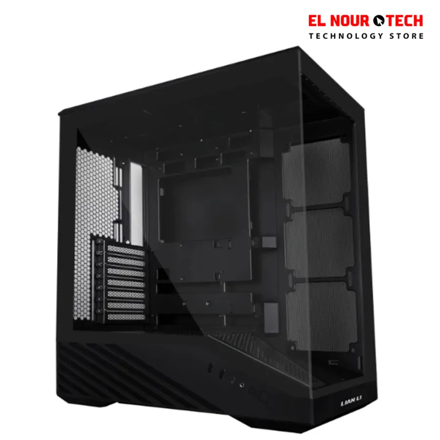 Lian Li Vector V100R MINI Black Mid Tower Gaming Case Bundle with RB750B 750W 80 PLUS Bronze ATX 3.1 Non-Modular Power Supply