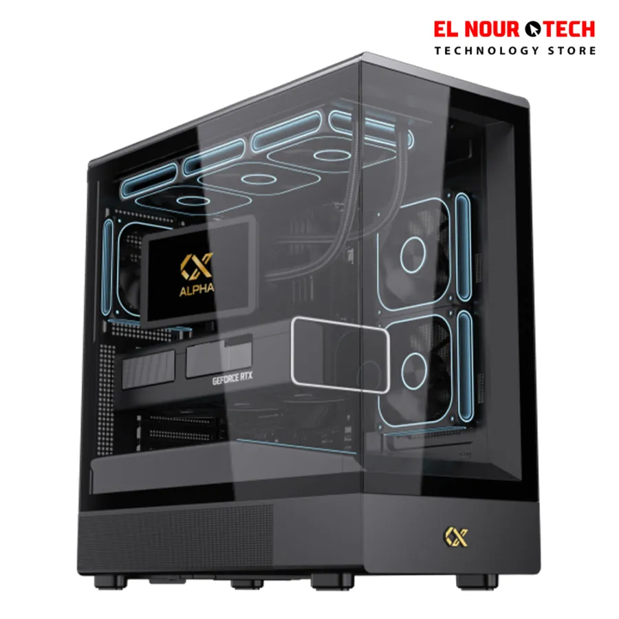 XIGMATEK SUN 5FAN ARGB PWM Super Tower Case