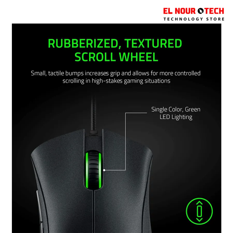 Razer Deathadder Essential Ergonomic Wired Gaming Mouse Black