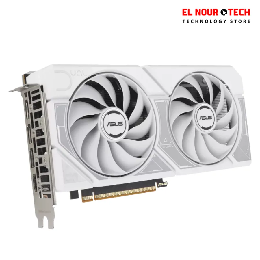 ASUS Dual GeForce RTX™ 5060 White OC Edition 8GB GDDR7